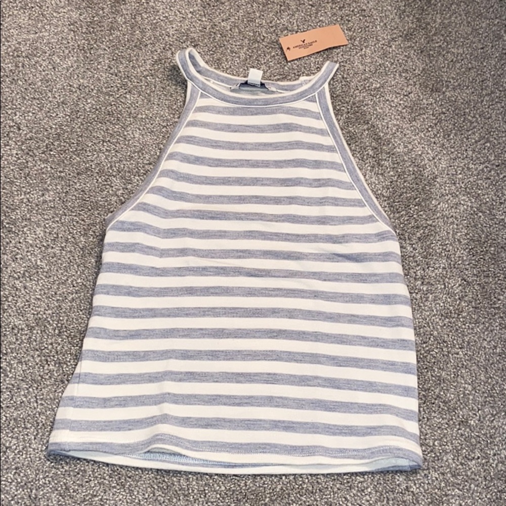 High neck tank top